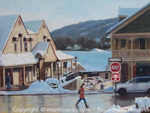 Vue du Mont St-Sauveur